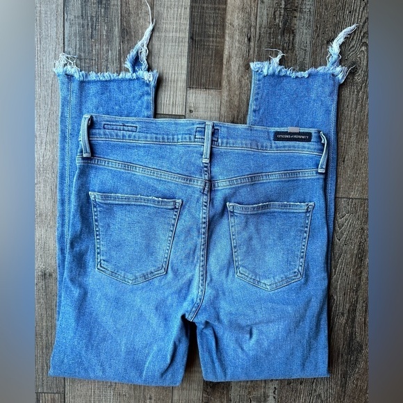 Citizens of Humanity jeans size 28 Rocker crop high rise skinny ankle - Picture 3 of 5